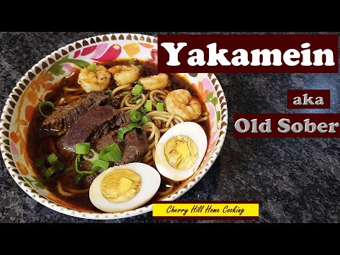 How to make Yakamein (aka Ol' Sober)
