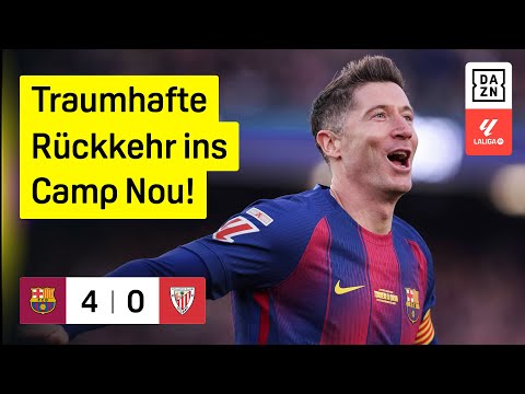 FC Barcelona - Bilbao | 13. Spieltag | LaLiga | DAZN Highlights