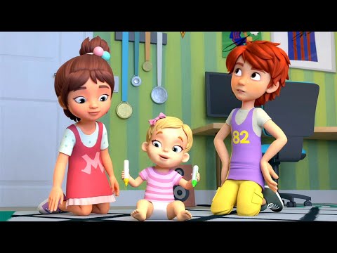 Про Миру и Гошу  ✨ Все серии подряд  ✨  Обучающие мультики для малышей на Super Toons TV