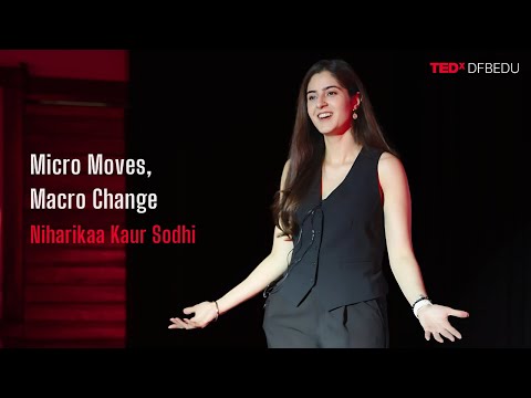 Why consistency matters more than you think | Niharikaa Kaur Sodhi | TEDxDFBEDU
