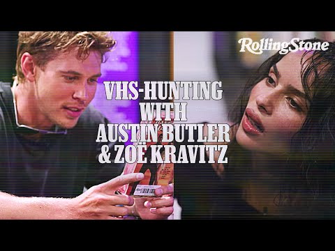 Austin Butler and Zoë Kravitz Go VHS-Hunting at Kim's Video — 'Dune,' 'After Hours,' and More
