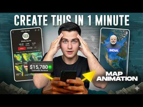 Create AMAZING Geography Map Animated Videos with FREE AI Tools ONLY!
