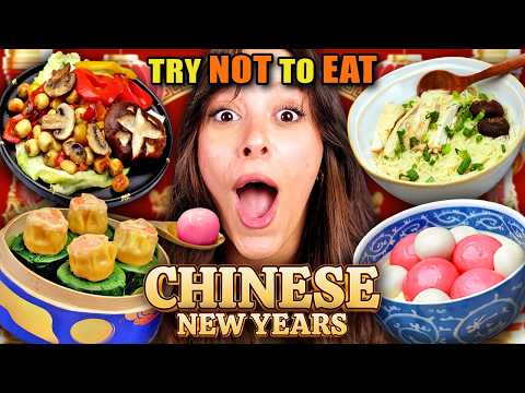 Try Not To Eat - Chinese New Years Foods