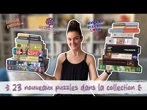 23 nouveaux PUZZLES (avec 6 nouvelles marques) 🧩🧡