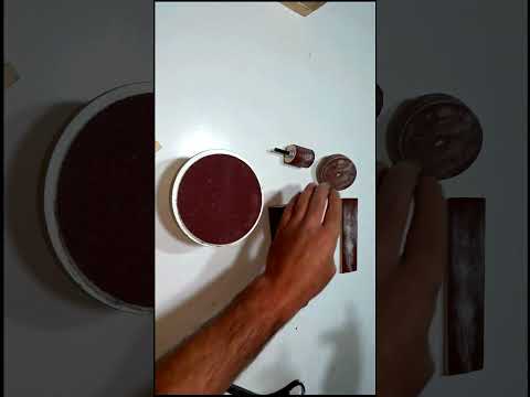 Cleaning sanding tools#shorts