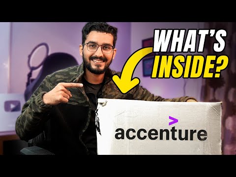 What did @Accenture  send me? | Welcome Kit Unboxing 2023 | Associate Management Consultant