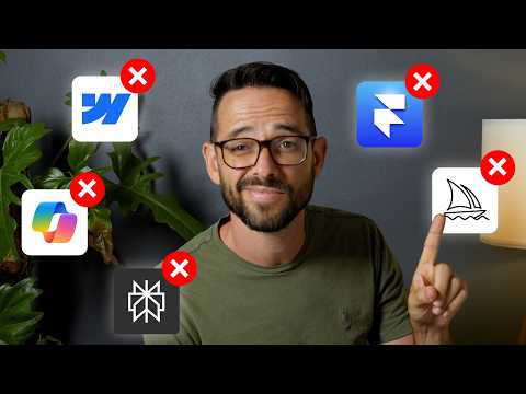 The ONLY 4 AI Tools I Actually Use As A Web Designer