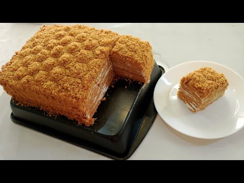 ✨Тарзи тайёр кардани торти МЕДОВЫЙ✨🤤