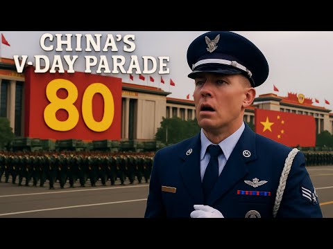 China’s Victory Day Parade SHOCKS American Airman | Powerful Military Display 🇨🇳