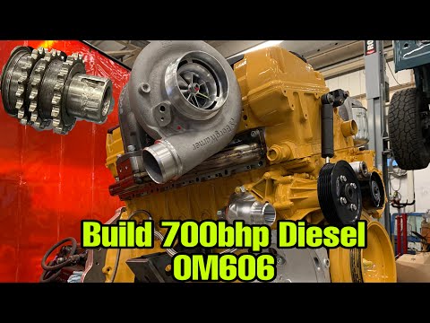 BUILD A 700bhp Capable OM606 Diesel engine, Avoid Crank KEY ISSUES