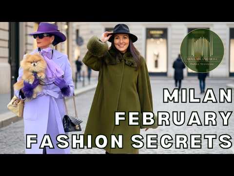 Milan’s February Street Style 2026: Italian’s Winter Fashion Trends | Street Fashion Vlog 🇮🇹
