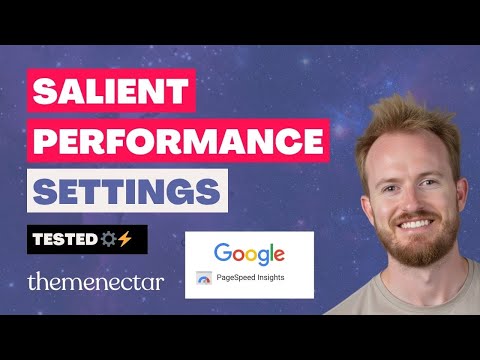 Testing Salient Theme Performance Settings ⚙️ | Can It Improve WordPress Speed?