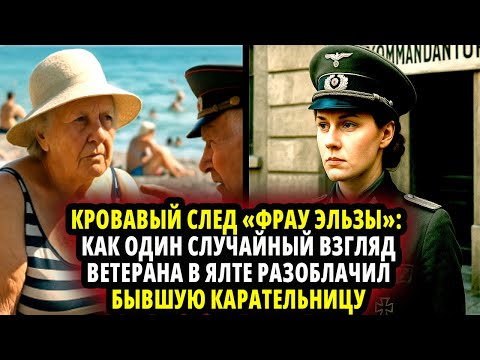КРОВАВЫЙ СЛЕД «ФРАУ ЭЛЬЗЫ»: КАК ОДИН СЛУЧАЙНЫЙ ВЗГЛЯД ВЕТЕРАНА В ЯЛТЕ РАЗОБЛАЧИЛ БЫВШУЮ КАРАТЕЛЬНИЦУ