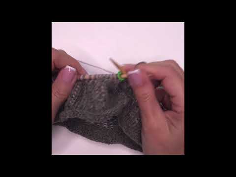 Упражнения для вязания жаккарда без протяжек с двух рук. 4