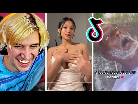 xQc Can't Stop Laughing at TikToks for 1 Hour Straight!