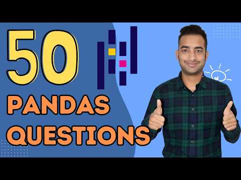 Solve 50 Pandas Questions in 2 hours