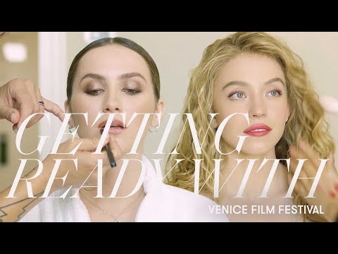 Sydney Sweeney & Maude Apatow Get Ready Together For Armani Beauty Event | Getting Ready With | ELLE