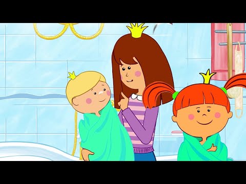 Жила-была Царевна - Мыть руки нужно каждый день! - Мультики о гигиене и здоровье - Сборник для детей
