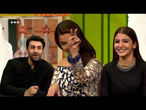 Ranbir's Talent Of Flirting With Both Anushka And Aishwarya At The Same Time | The Kapil Sharma Show