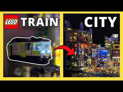 Adding a TRAIN To my LEGO CITY