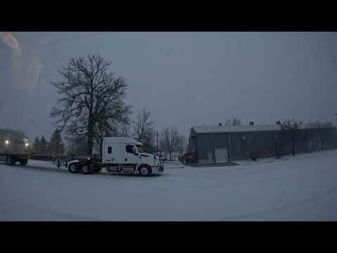 Small town Nebraska snow storm timelapse 4-19-26