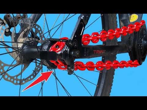 Even Harvard engineers didn't think of this! How to build a bicycle powered by a hand chain hoist