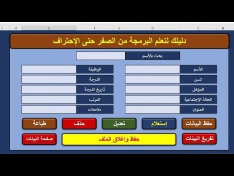 Your guide to learn programming from scratch to professionalism in Excel