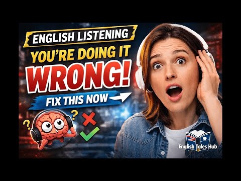You're Doing English Listening WRONG ! Here's Why