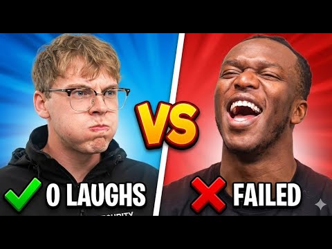 I Challenged KSI To A Try Not To Laugh Battle