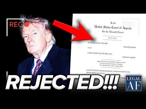 Appeals Court Issues DEVASTATING RULING on Trump CNN Lawsuit