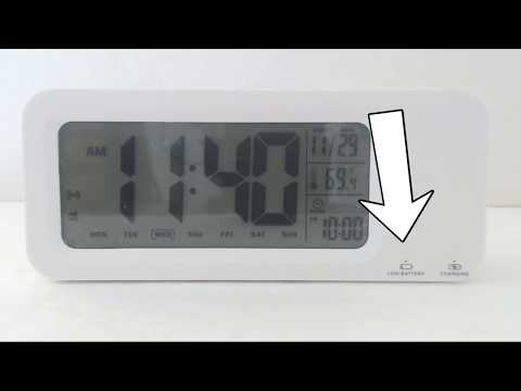 Rechargeable Digital Alarm Clock Review