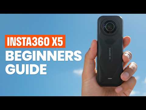 Insta360 X5 Beginners Guide: How To Film And Edit Your First 360 Video In Insta360 App Tutorial