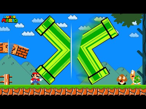 Super Mario Bros., but Mario Can SPLIT Anything in Half... | Part 2