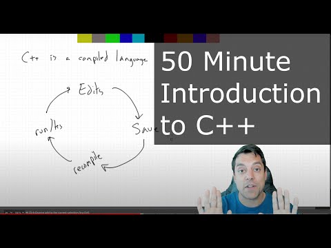 A 50 minute Introduction to C++ and your next steps!