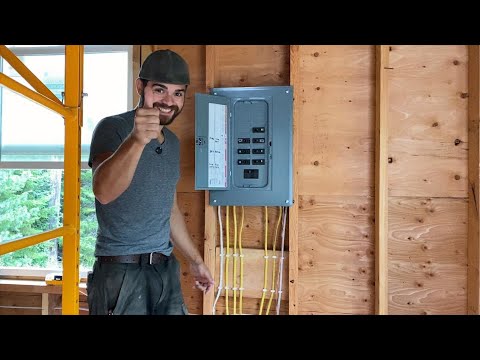Off-Grid ELECTRIC | Wiring Our Tiny Cabin! | Ep. 9 | Little Lost Cabin
