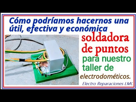 Spot welder with microwave transformer. Very useful homemade tool for the workshop. DIY
