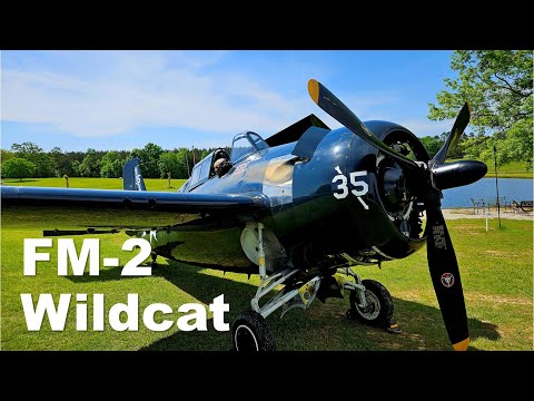 Review of the Wildcat FM2 Grumman designed fighter with Thom Richard.