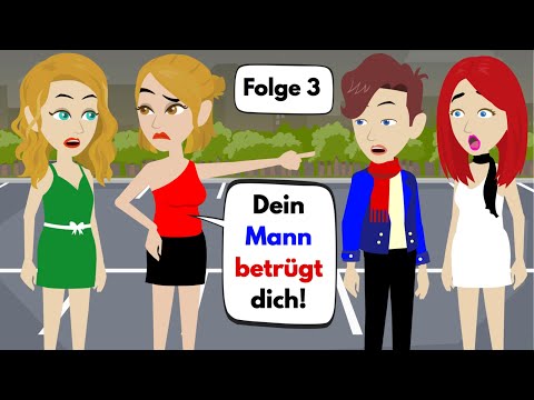 Schlechter Ehemann - Folge 3 | Deutsch lernen mit Geschichten | Learn German Easily