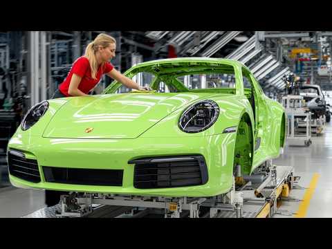 Private Tour of Porsche Factory: 911 Assembly line from start to finish & Clay model & Manufacturing
