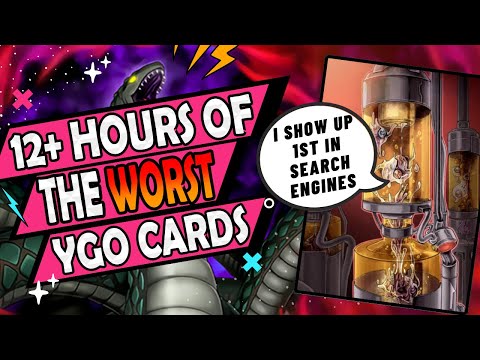12 Hours of The Worst Yugioh Cards To Fall Asleep To
