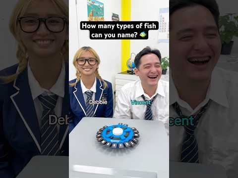 How many types of fish can you name? 🐠