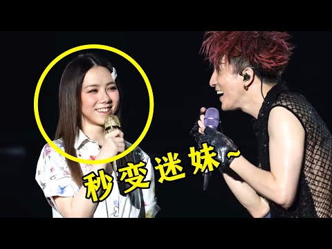 原来明星也追星?邓紫棋看见薛之谦秒变迷妹,周杰伦送出去一辆车