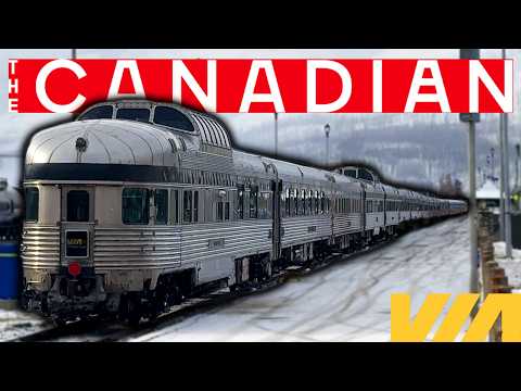 The Canadian - 97 HOURS Onboard Canada's GREATEST Train - Part 1