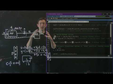 Control Bootcamp: Kalman Filter Example in Matlab