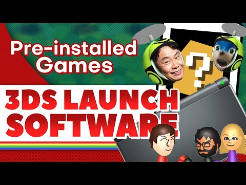 3DS Built-in Games - AR Cards, Face Raiders, Streetpass & More