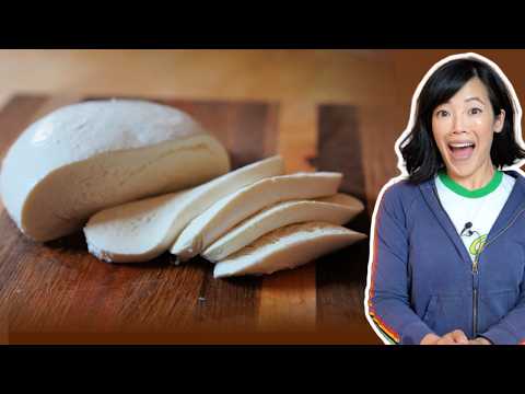 2-Ingredient Mozzarella Cheese In Minutes!  No Rennet Recipe