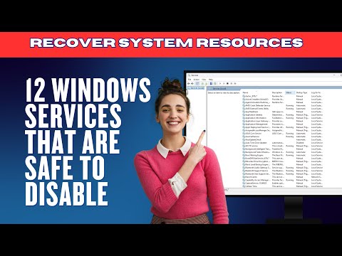 12 Windows Services That Are Safe to Disable