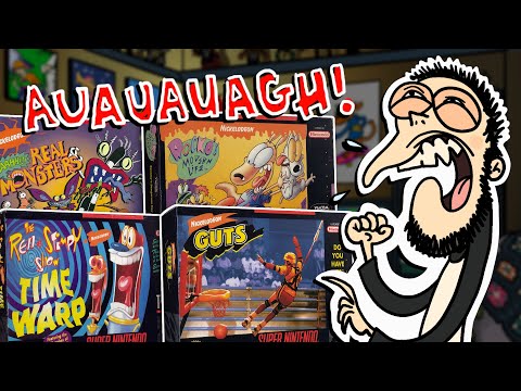 SNES Nickelodeon Games That Ruined My Week