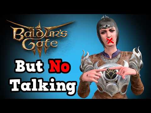 Can You Beat Baldur's Gate 3 Without Talking To Others?