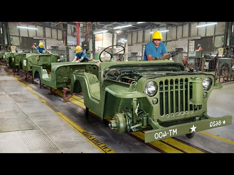 How Philippines is Still Able to Produce WW2 Willys Jeep Parts